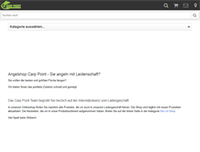 Tablet Screenshot of carp-point.de